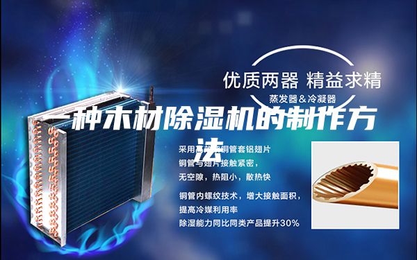 一种木材除湿机的制作方法