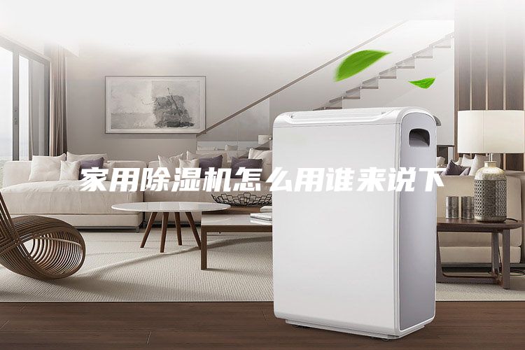 家用除湿机怎么用谁来说下