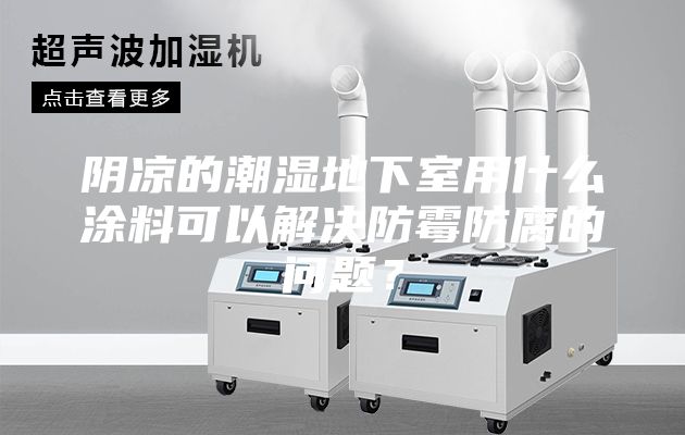 阴凉的潮湿地下室用什么涂料可以解决防霉防腐的问题？