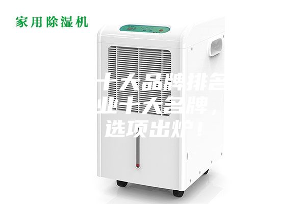 除湿机十大品牌排名，除湿机行业十大名牌，最新选项出炉！
