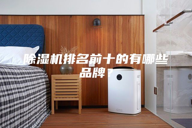 除湿机排名前十的有哪些品牌？