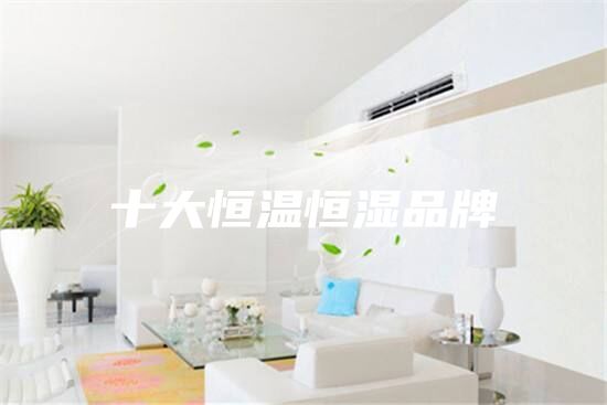 十大恒温恒湿品牌