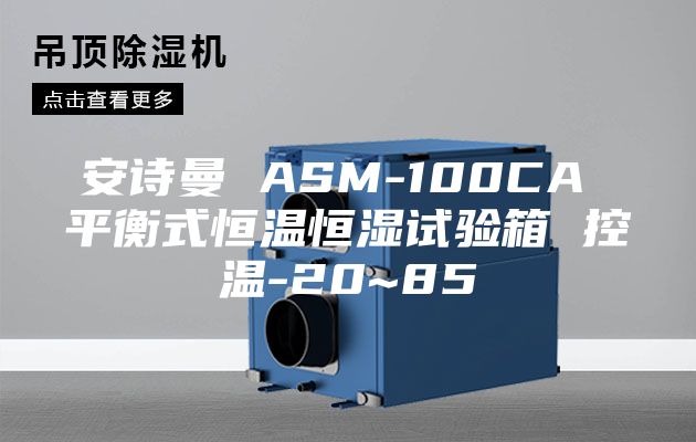 安诗曼 ASM-100CA 平衡式恒温恒湿试验箱 控温-20~85℃