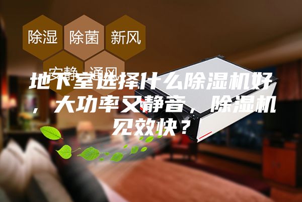 地下室选择什么除湿机好，大功率又静音，除湿机见效快？
