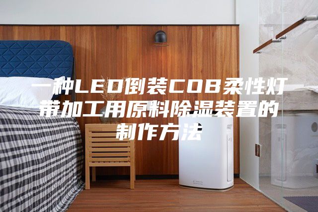 一种LED倒装COB柔性灯带加工用原料除湿装置的制作方法
