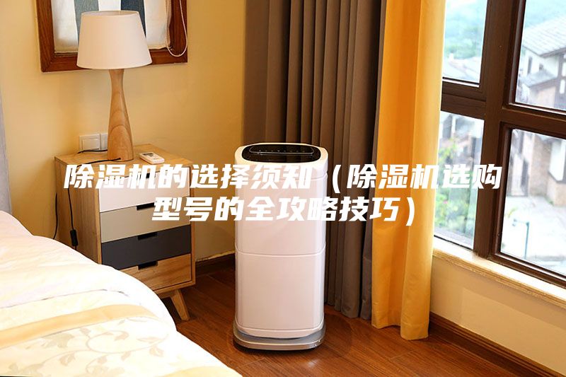 除湿机的选择须知（除湿机选购型号的全攻略技巧）