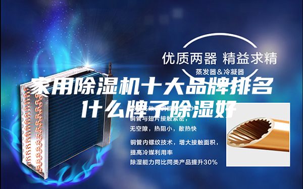 家用除湿机十大品牌排名 什么牌子除湿好