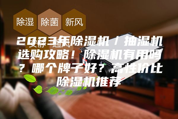 2023年除湿机／抽湿机选购攻略！除湿机有用吗？哪个牌子好？高性价比除湿机推荐