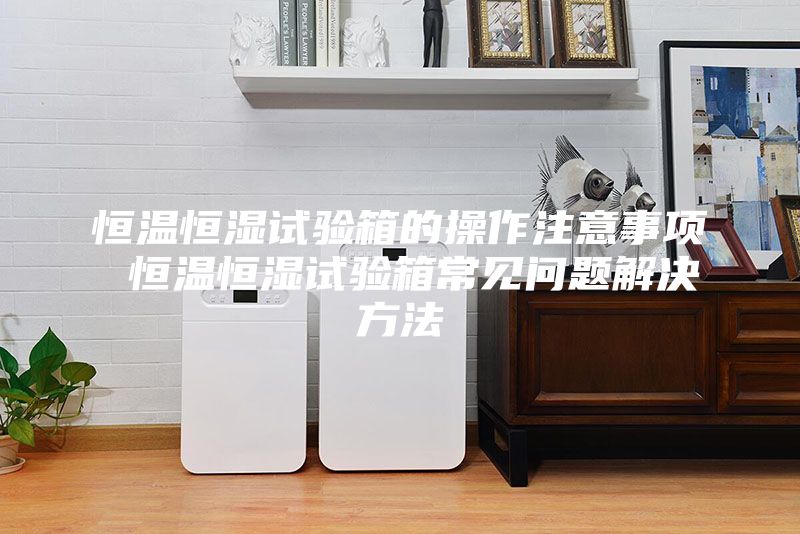 恒温恒湿试验箱的操作注意事项 恒温恒湿试验箱常见问题解决方法