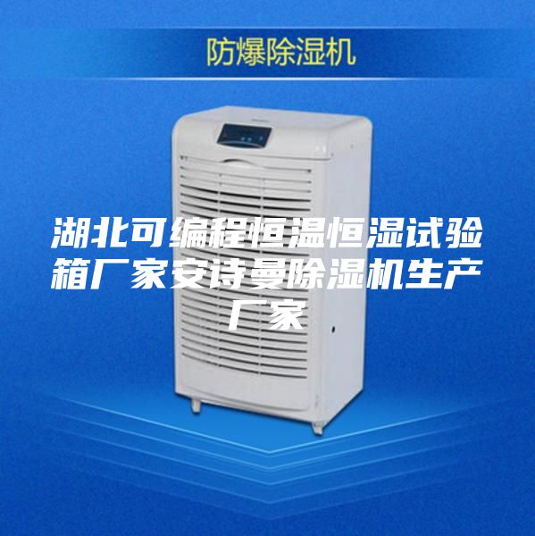 湖北可编程恒温恒湿试验箱厂家安诗曼除湿机生产厂家
