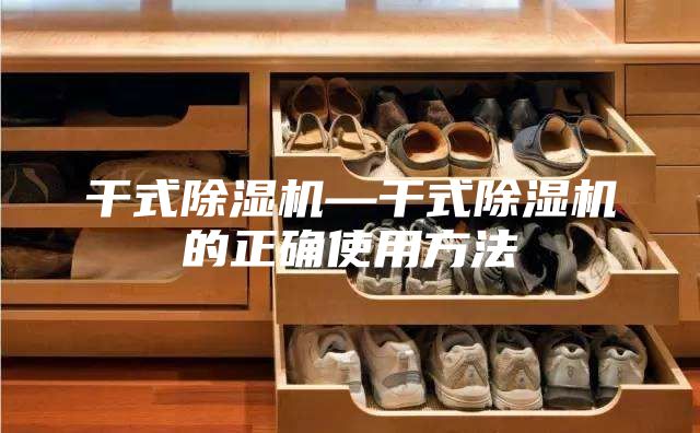 干式除湿机—干式除湿机的正确使用方法