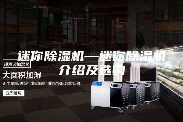 迷你除湿机—迷你除湿机介绍及选购