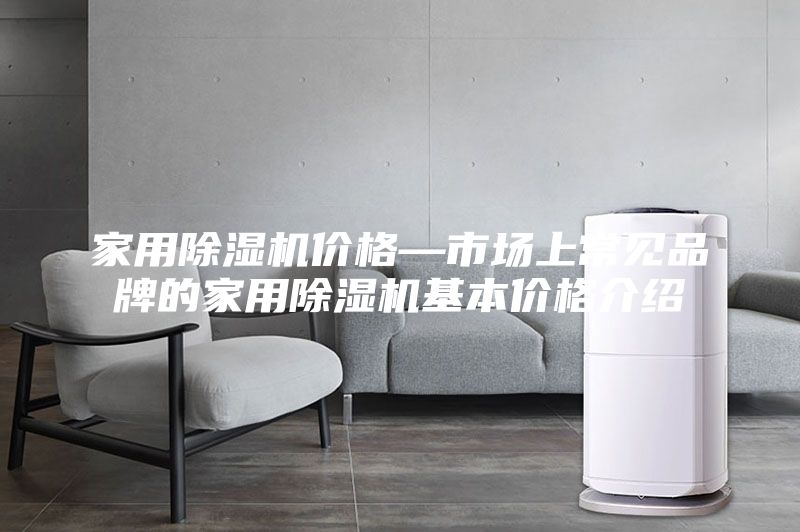 家用除湿机价格—市场上常见品牌的家用除湿机基本价格介绍