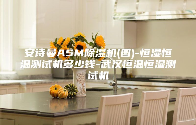 安诗曼ASM除湿机(图)-恒湿恒温测试机多少钱-武汉恒温恒湿测试机