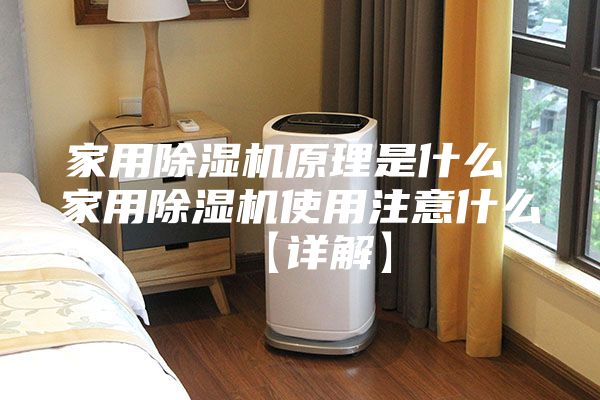 家用除湿机原理是什么 家用除湿机使用注意什么【详解】