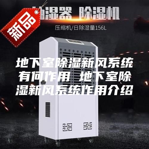 地下室除湿新风系统有何作用 地下室除湿新风系统作用介绍