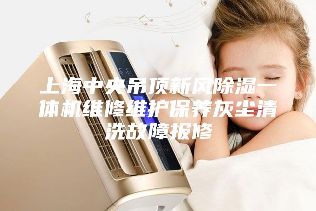 上海中央吊顶新风除湿一体机维修维护保养灰尘清洗故障报修