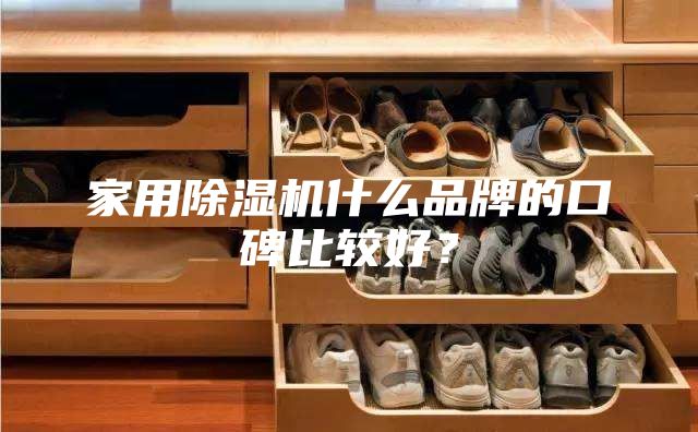 家用除湿机什么品牌的口碑比较好？