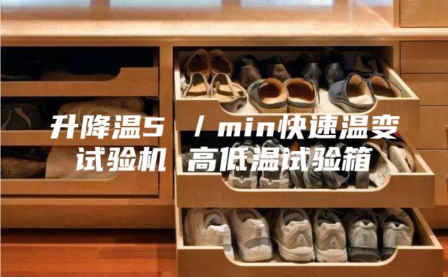 升降温5℃／min快速温变试验机 高低温试验箱