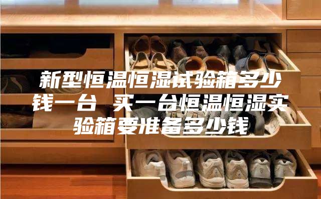 新型恒温恒湿试验箱多少钱一台 买一台恒温恒湿实验箱要准备多少钱