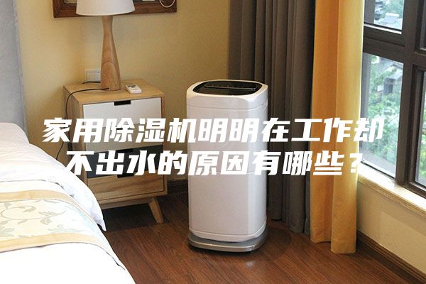 家用除湿机明明在工作却不出水的原因有哪些？