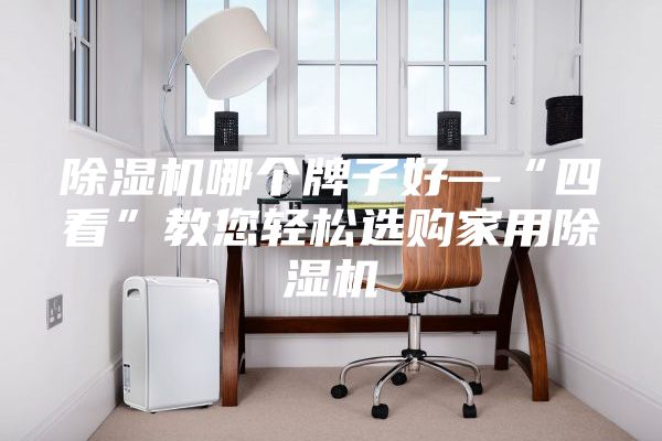 除湿机哪个牌子好—“四看”教您轻松选购家用除湿机