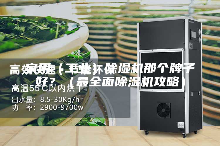 家用（工业）除湿机那个牌子好？（最全面除湿机攻略）