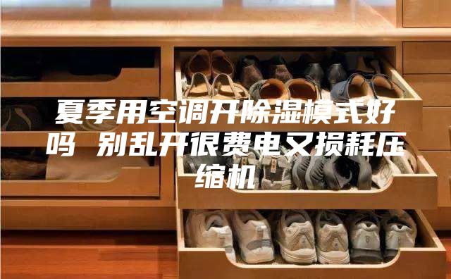 夏季用空调开除湿模式好吗 别乱开很费电又损耗压缩机