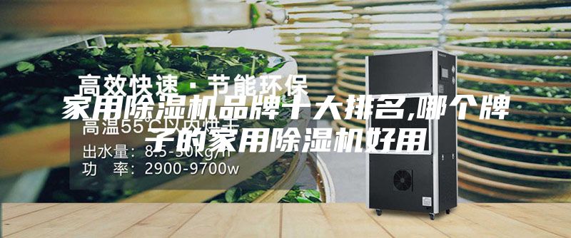 家用除湿机品牌十大排名,哪个牌子的家用除湿机好用