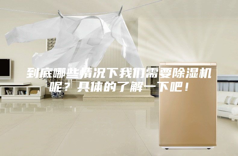 到底哪些情况下我们需要除湿机呢？具体的了解一下吧！