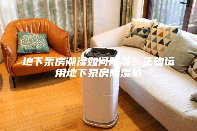 地下泵房潮湿如何防潮？正确运用地下泵房除湿机