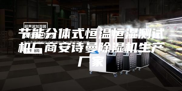 节能分体式恒温恒湿测试机厂商安诗曼除湿机生产厂家