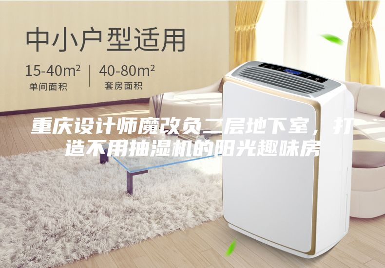 重庆设计师魔改负二层地下室，打造不用抽湿机的阳光趣味房