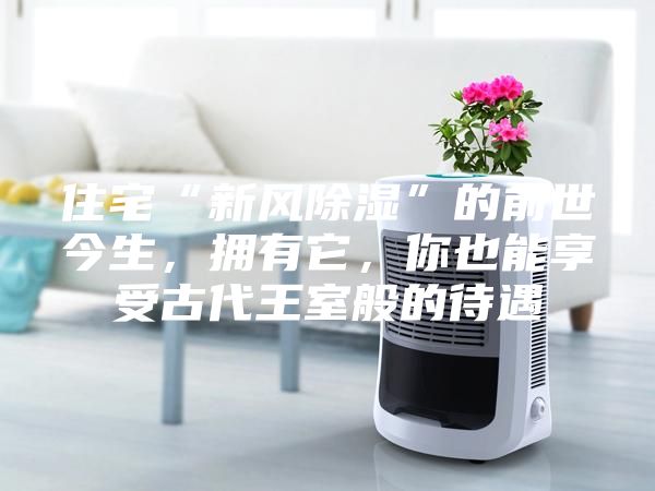 住宅“新风除湿”的前世今生，拥有它，你也能享受古代王室般的待遇