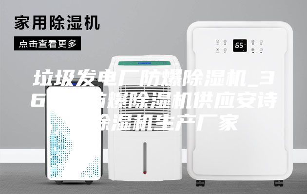垃圾发电厂防爆除湿机_360升防爆除湿机供应安诗曼除湿机生产厂家