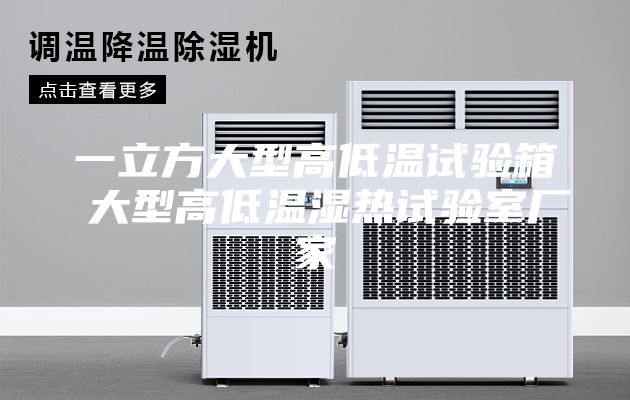 一立方大型高低温试验箱 大型高低温湿热试验室厂家
