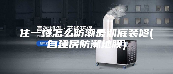 住一楼怎么防潮最彻底装修(自建房防潮地膜)