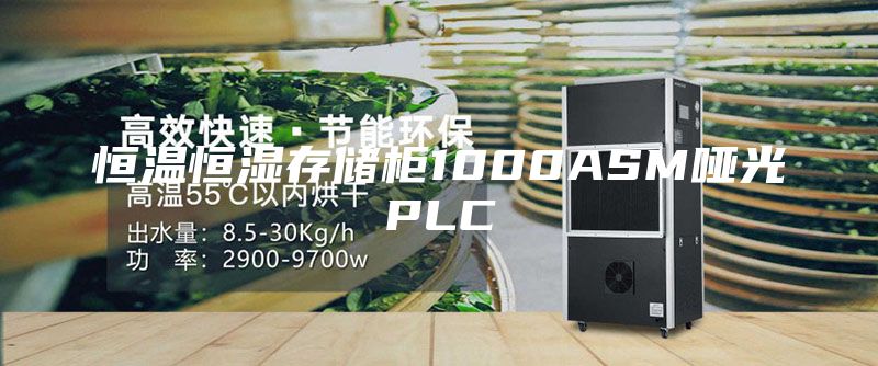 恒温恒湿存储柜1000ASM哑光PLC