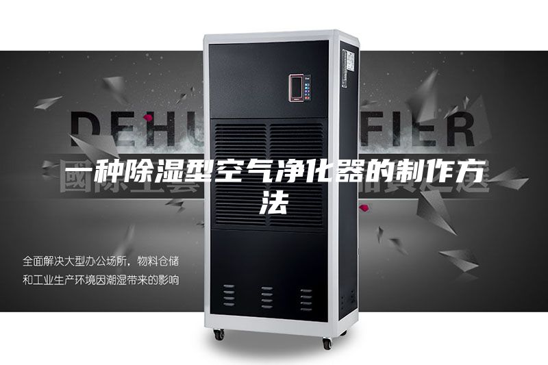 一种除湿型空气净化器的制作方法