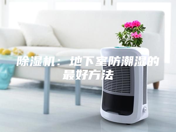 除湿机：地下室防潮湿的最好方法