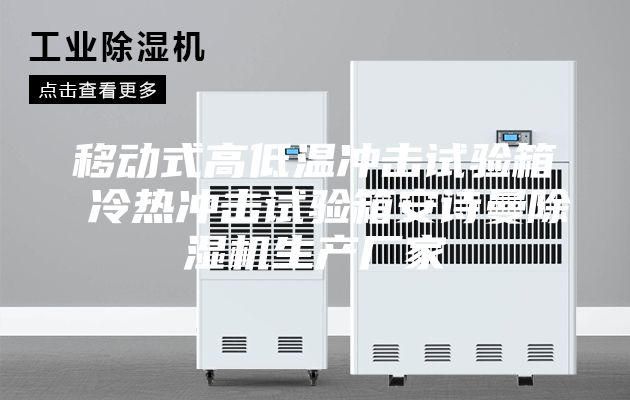 移动式高低温冲击试验箱 冷热冲击试验箱安诗曼除湿机生产厂家