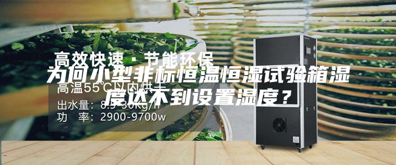 为何小型非标恒温恒湿试验箱湿度达不到设置湿度？