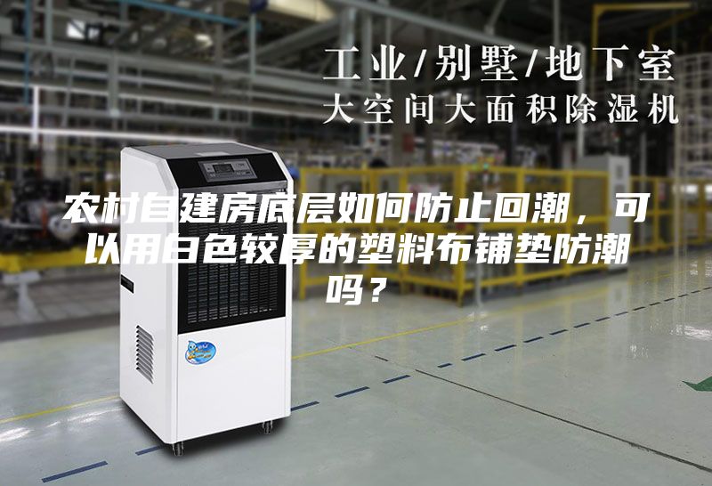 农村自建房底层如何防止回潮，可以用白色较厚的塑料布铺垫防潮吗？
