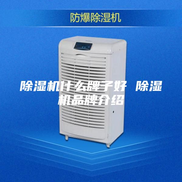 除湿机什么牌子好 除湿机品牌介绍
