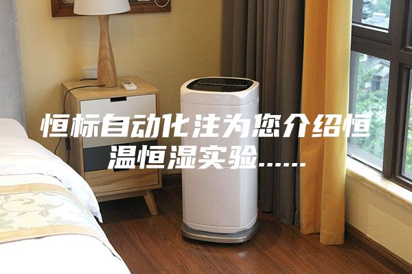 恒标自动化注为您介绍恒温恒湿实验......