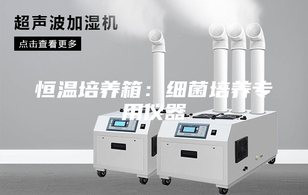 恒温培养箱：细菌培养专用仪器