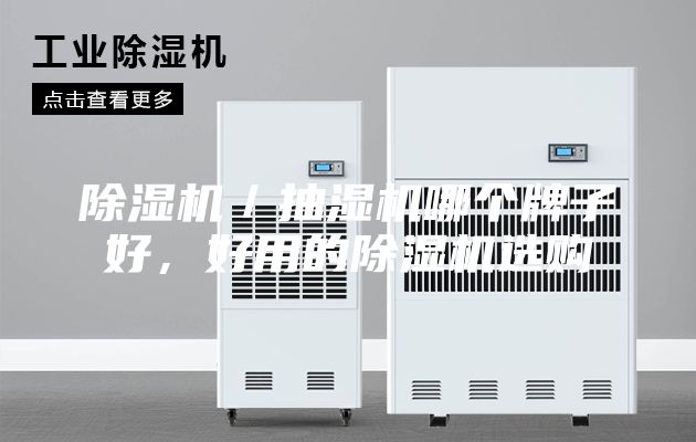 除湿机／抽湿机哪个牌子好，好用的除湿机选购