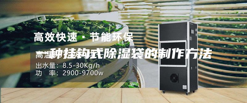 一种挂钩式除湿袋的制作方法