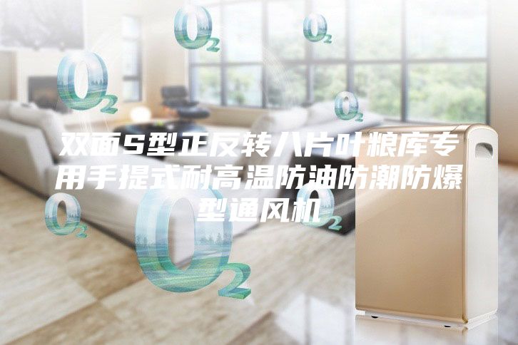 双面S型正反转八片叶粮库专用手提式耐高温防油防潮防爆型通风机