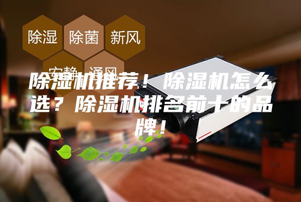 除湿机推荐！除湿机怎么选？除湿机排名前十的品牌！